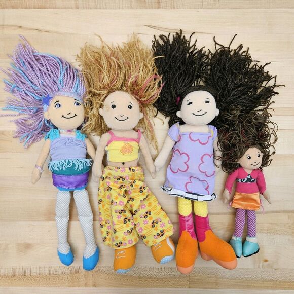 Groovy Girls Dolls Lot of 4 Harper Kami Yvette Maddie Mermaid Original Outfits - Picture 9 of 9